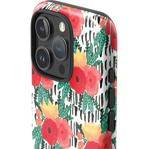 Bouffants and Broken Hearts Bouquets Print 3 iPhone 16 Pro Max Impact Case